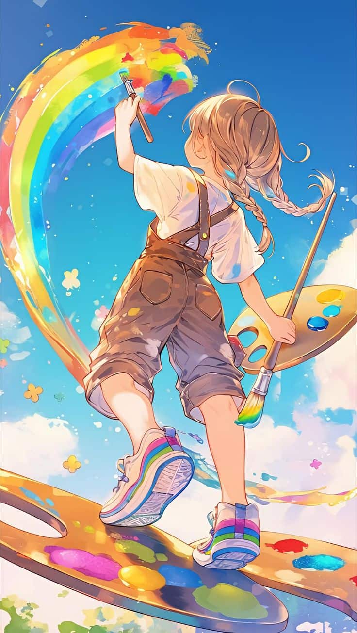 vẽ tranh ước mơ trong