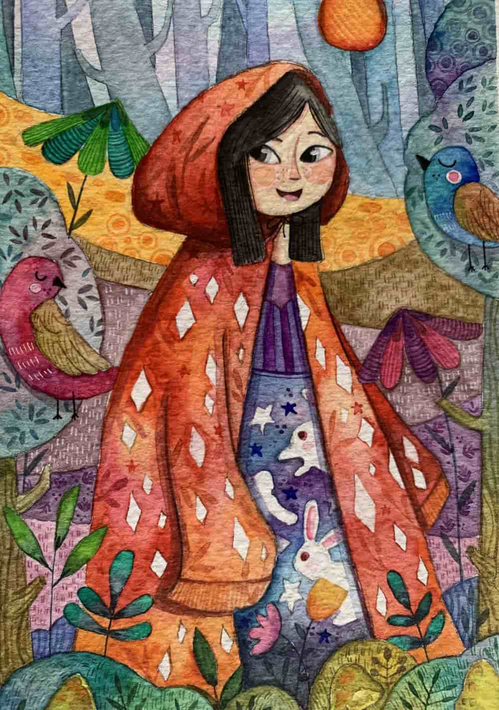 Vẽ tranh màu nước mới