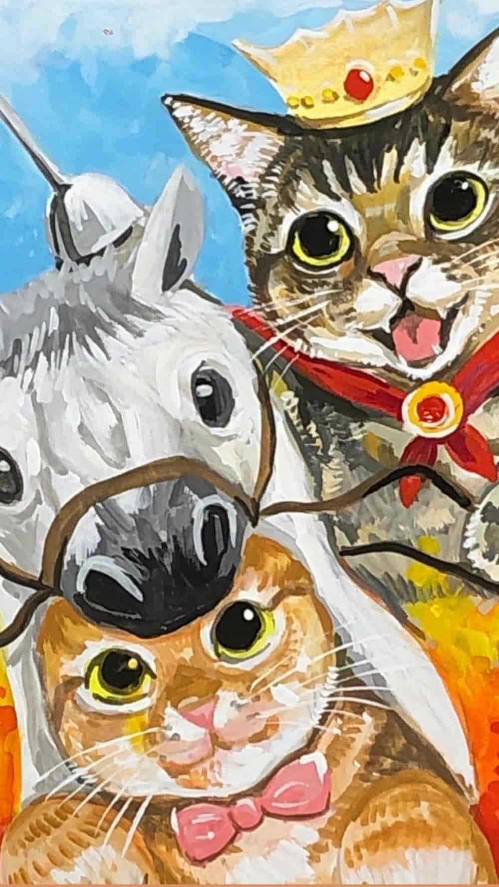 Vẽ tranh màu nước nghệ