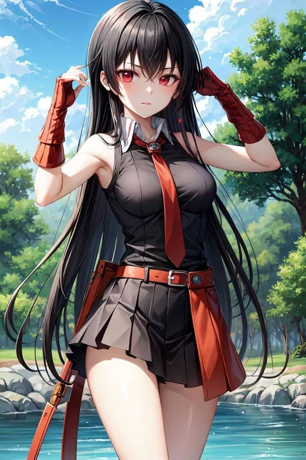 Ảnh Akame đầy quyền lực