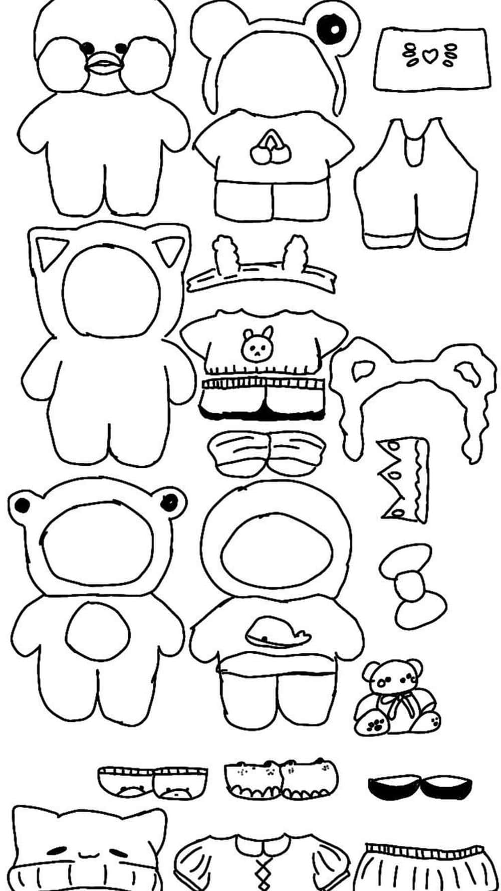 Tô màu búp giấy bê