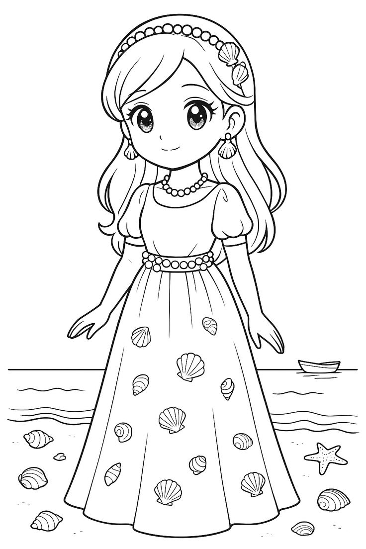 Tranh tô màu búp dễ