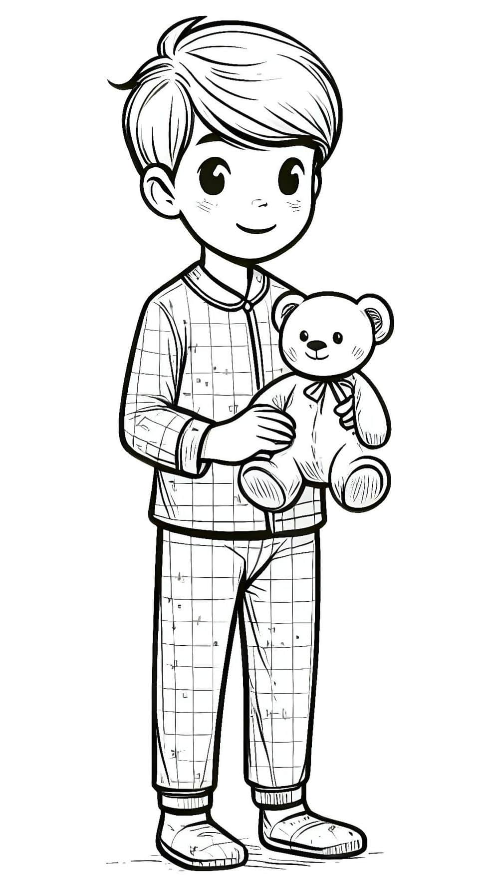 bé tô màu tranh trai