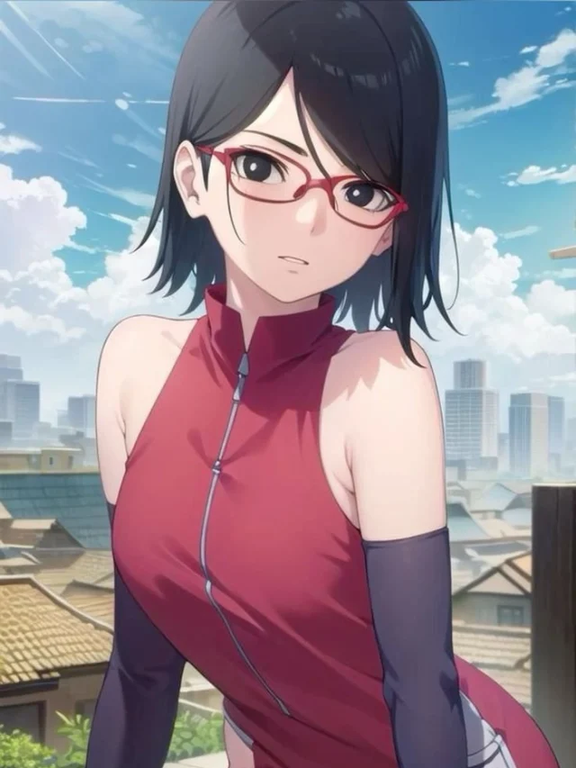 295+ ảnh Uchiha Sarada cực xinh đẹp và cực kì mạnh mẽ