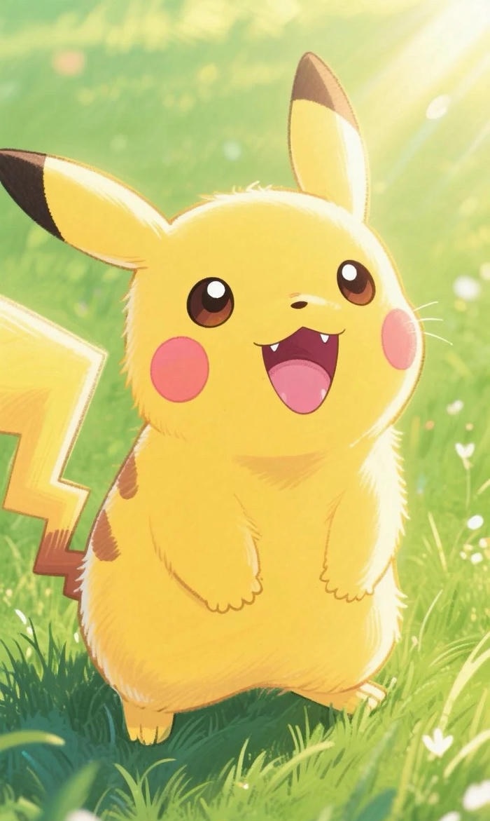 hình ảnh pikachu cực cute