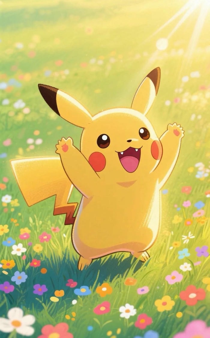 hình pikachu cute