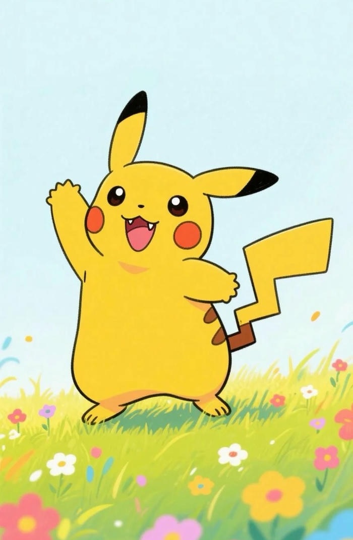 hình pikachu dễ thương