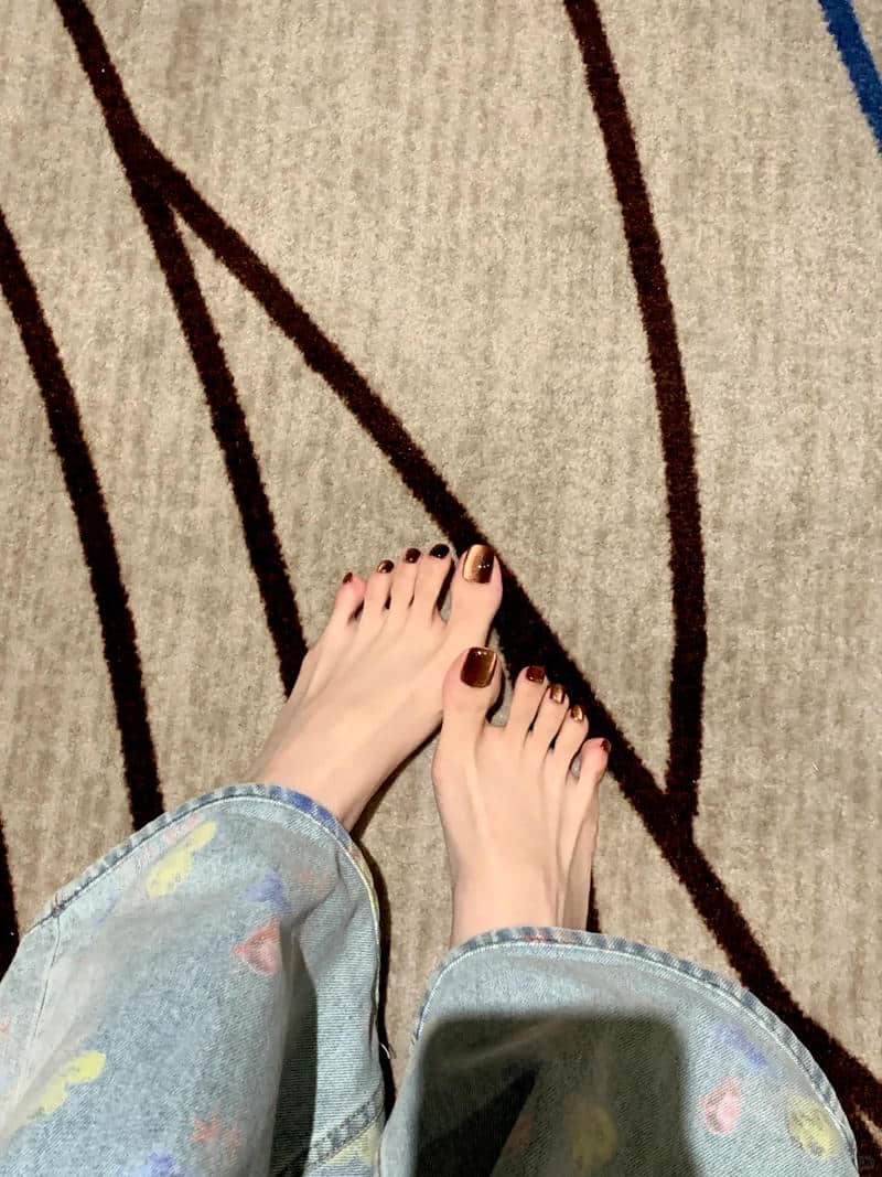 nail nâu sang chảnh