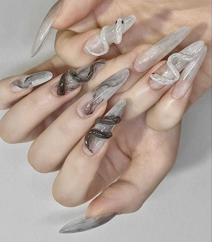 nail rắn ngầu nhất