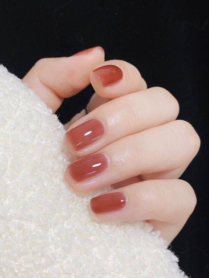 nail thạch tone hàn quốc