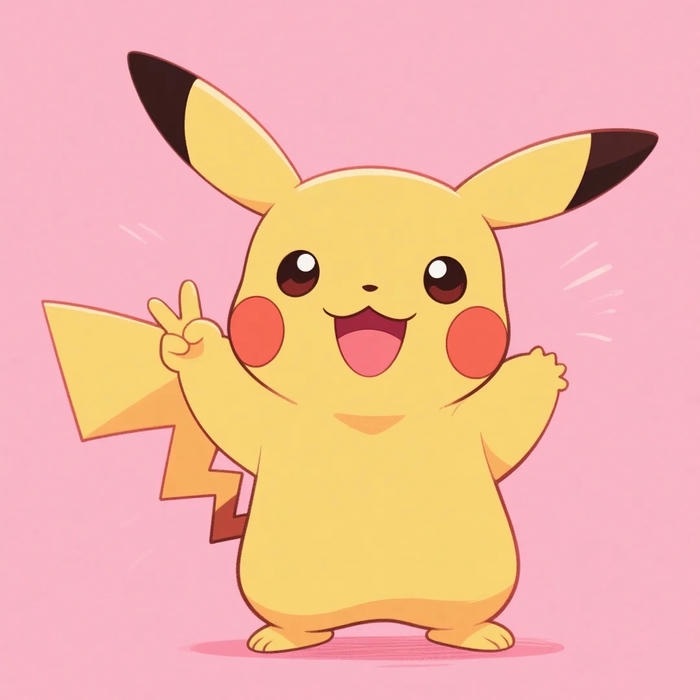 pikachu dễ thương