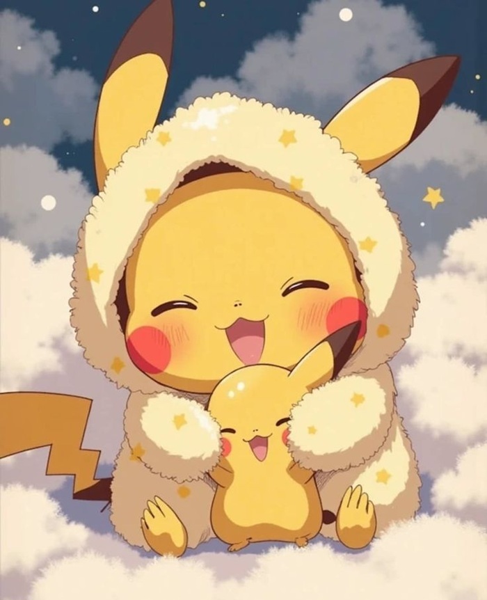 pikachu dễ thương cực