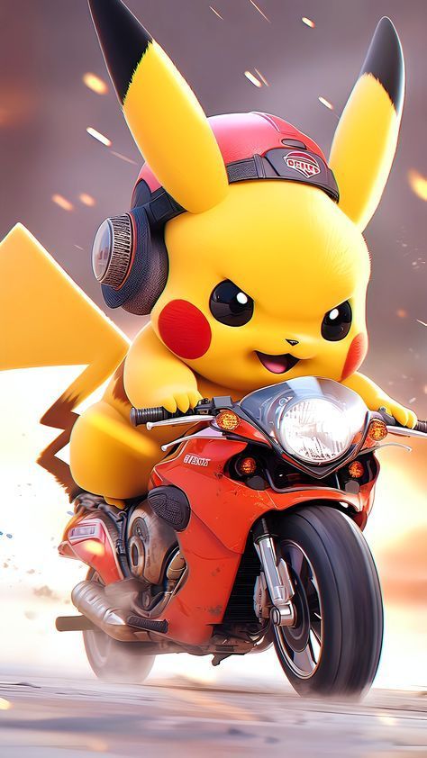 pikachu dễ thương vui nhộn