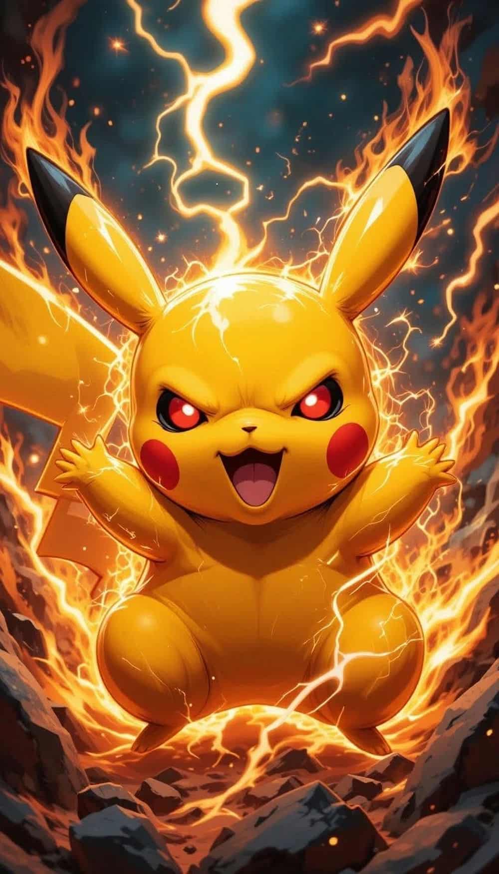 pikachu ngộ nghĩnh dễ mến