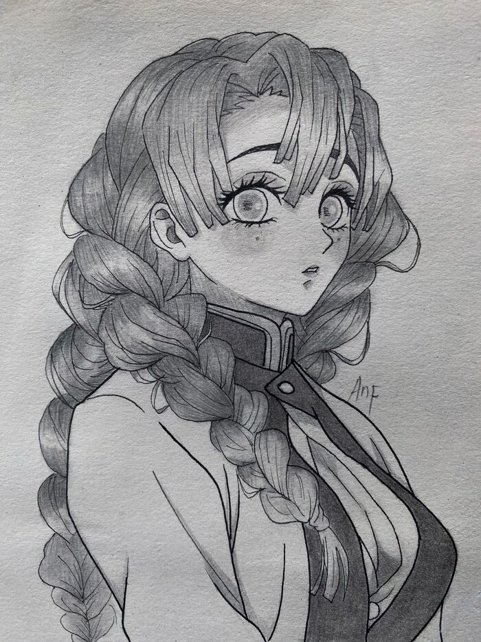 tranh vẽ anime đẹp