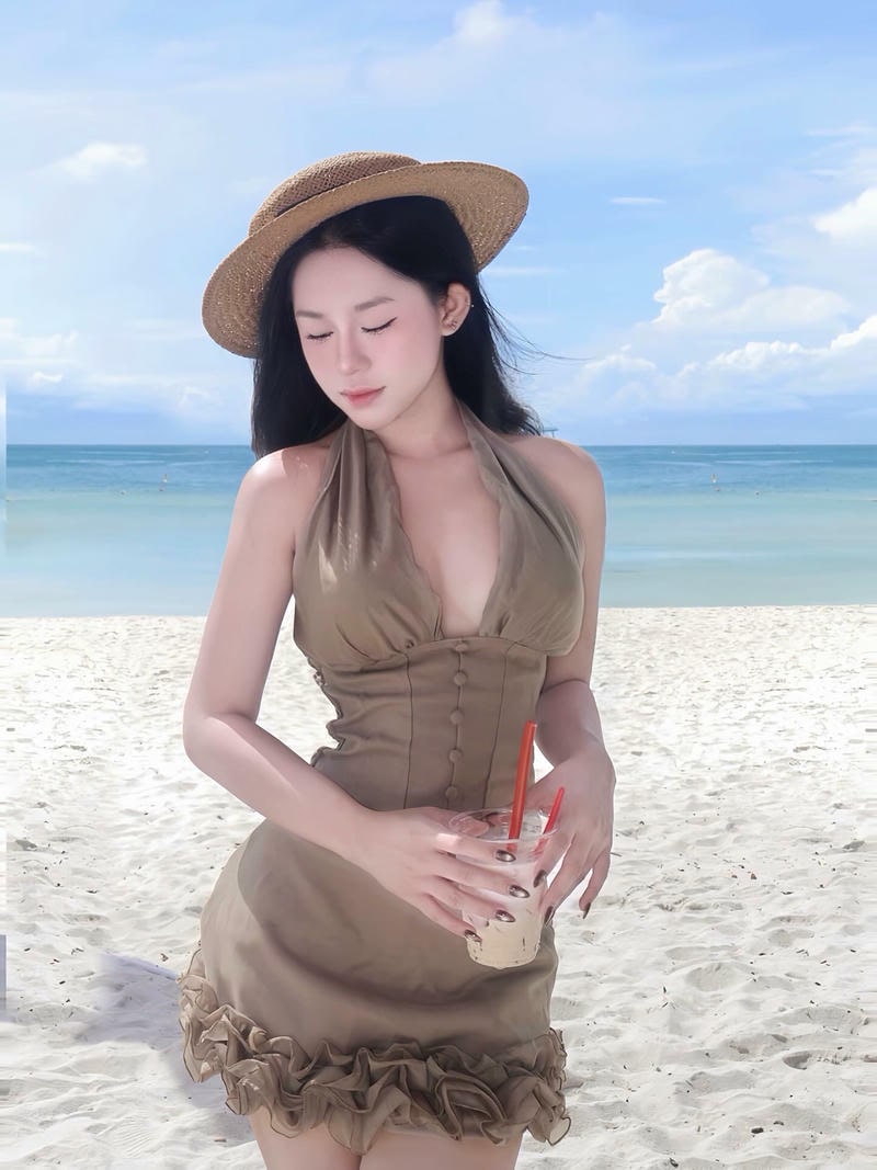 ảnh gái váy ngắn thời trang