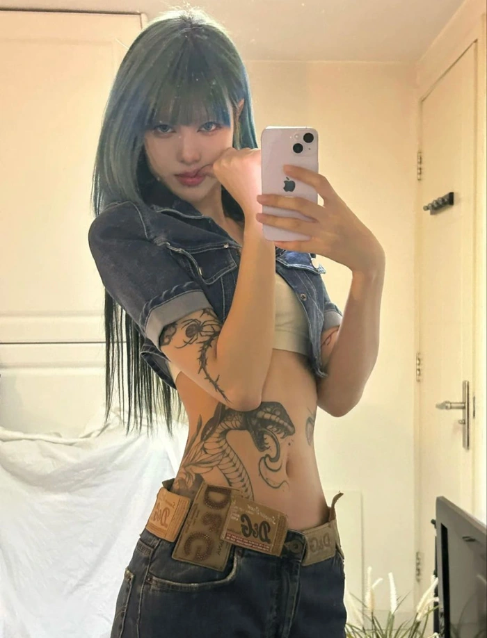 ảnh tattoo chân