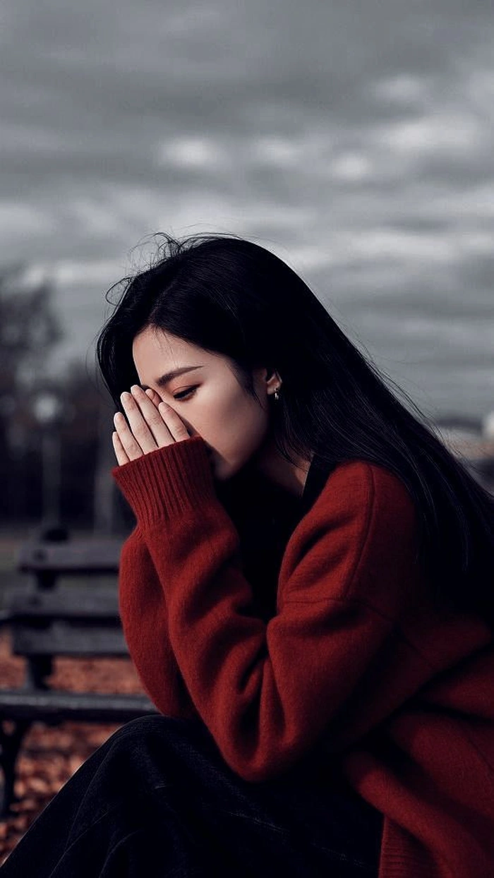 gái xinh buồn vu vơ