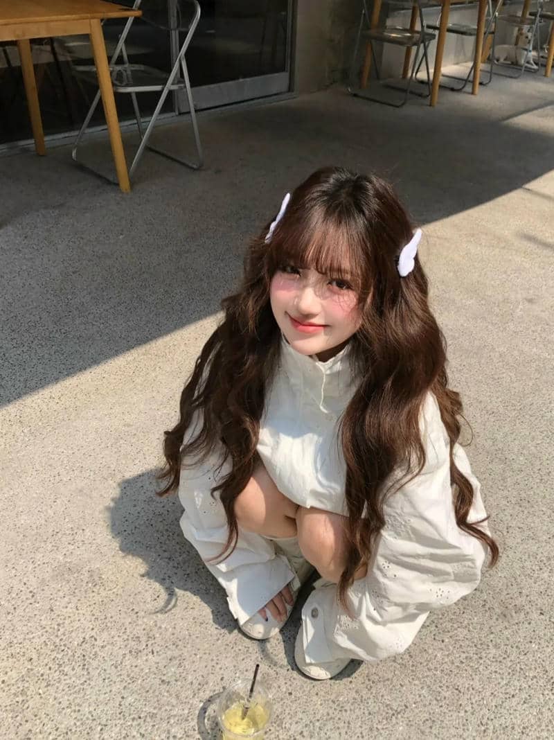 gai xinh cuoi dang yeu