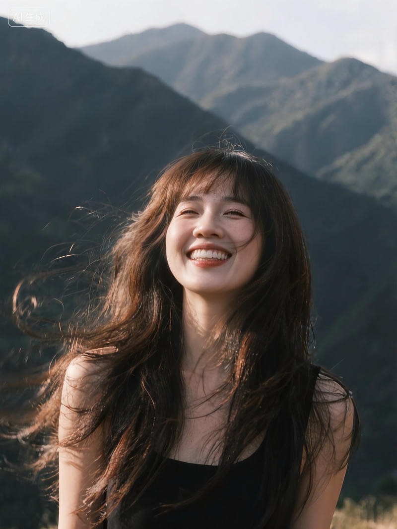 gai xinh cuoi rang ro duoi nang