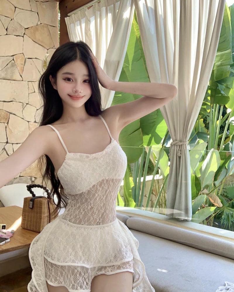 girl xinh sexy dress