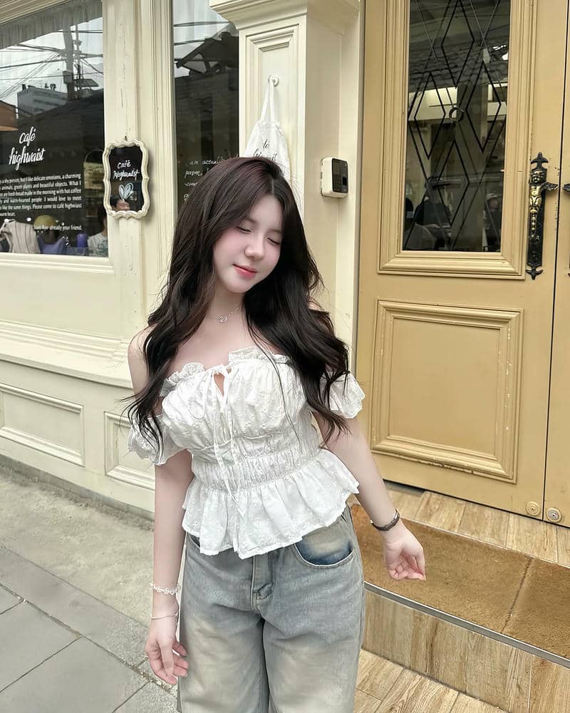 hình ảnh gái xinh cười duyên