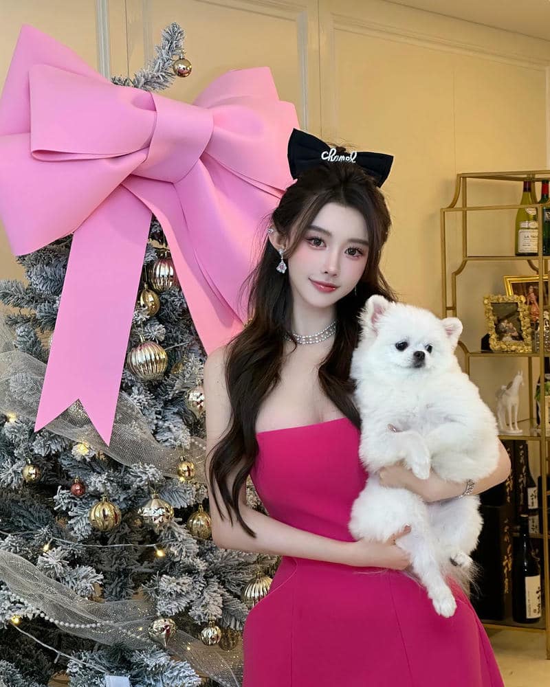 hình gái xinh pinky dễ thương