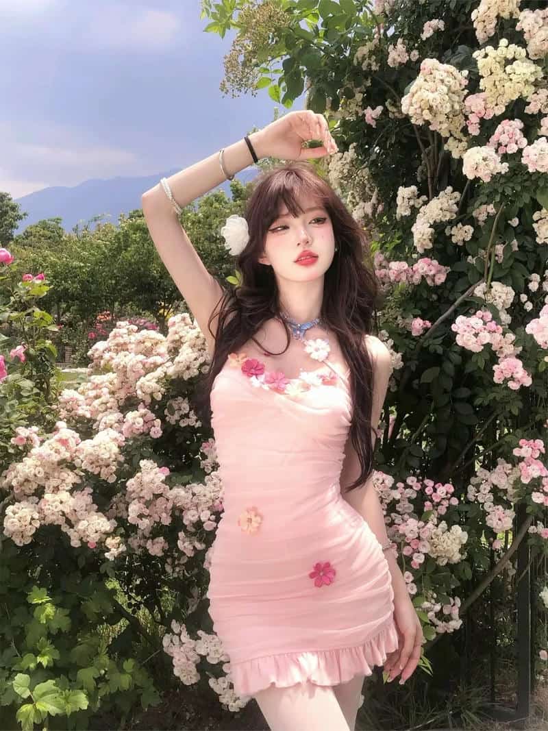 Bộ sưu tập hình gái xinh mặc pinky nổi bật