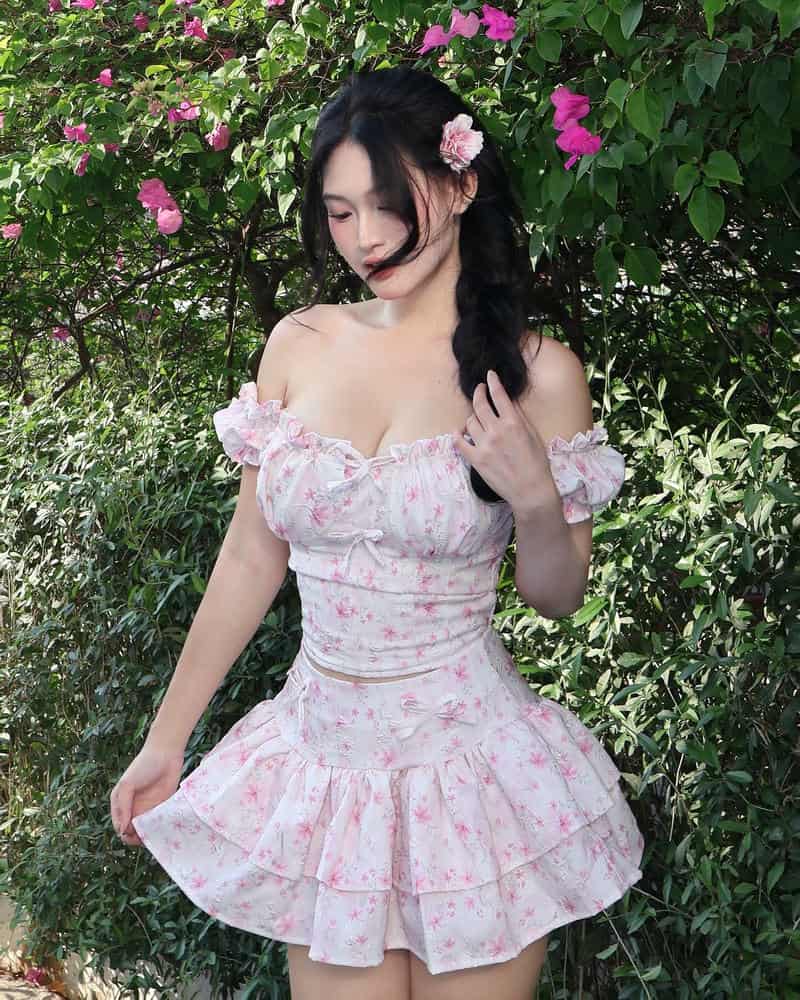 Loạt ảnh gái xinh mặc pinky dễ thương