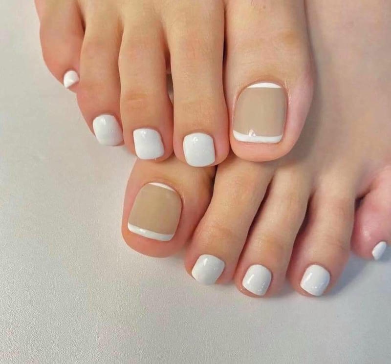 mẫu nail chân mới nhất