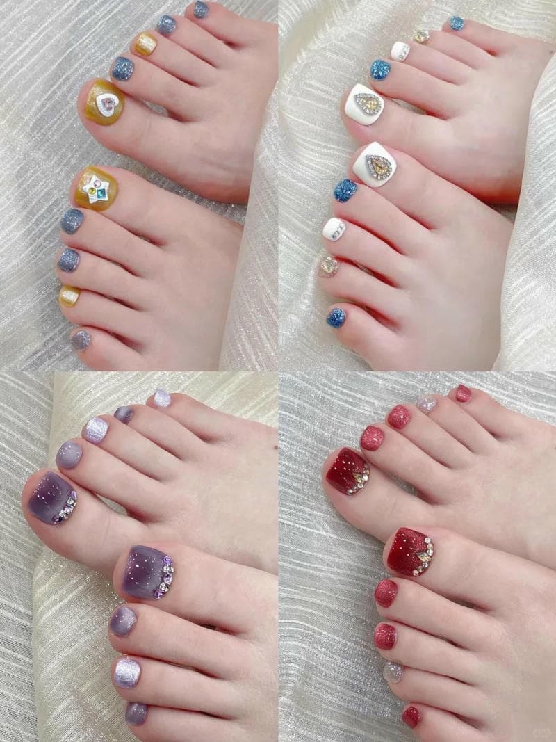 móng đính charm tinh tế