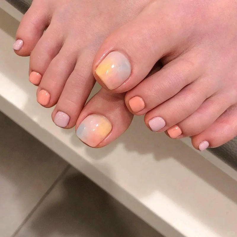 móng ombre hiện đại