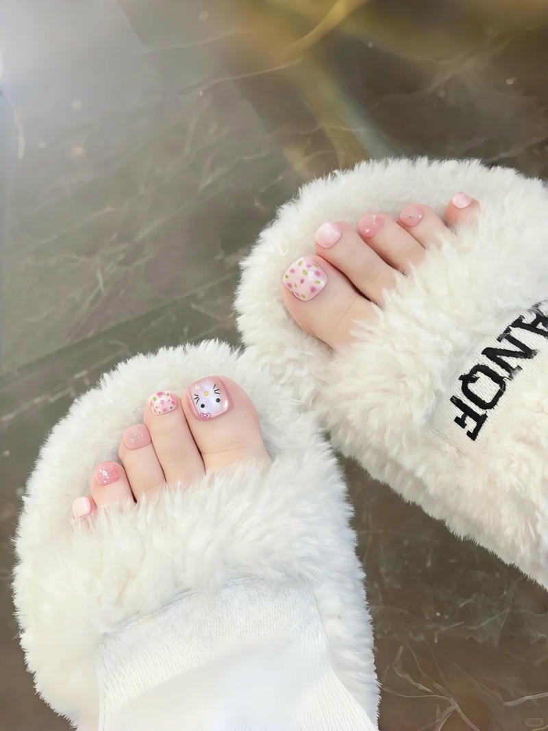 nail chan dep sang da