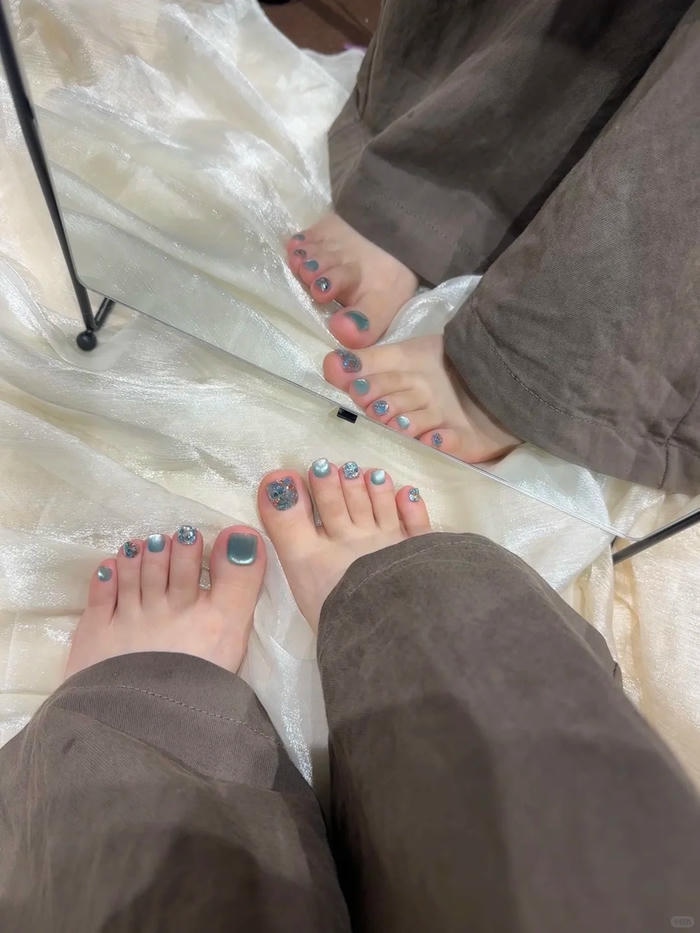 nail chân đi biển sang trọng