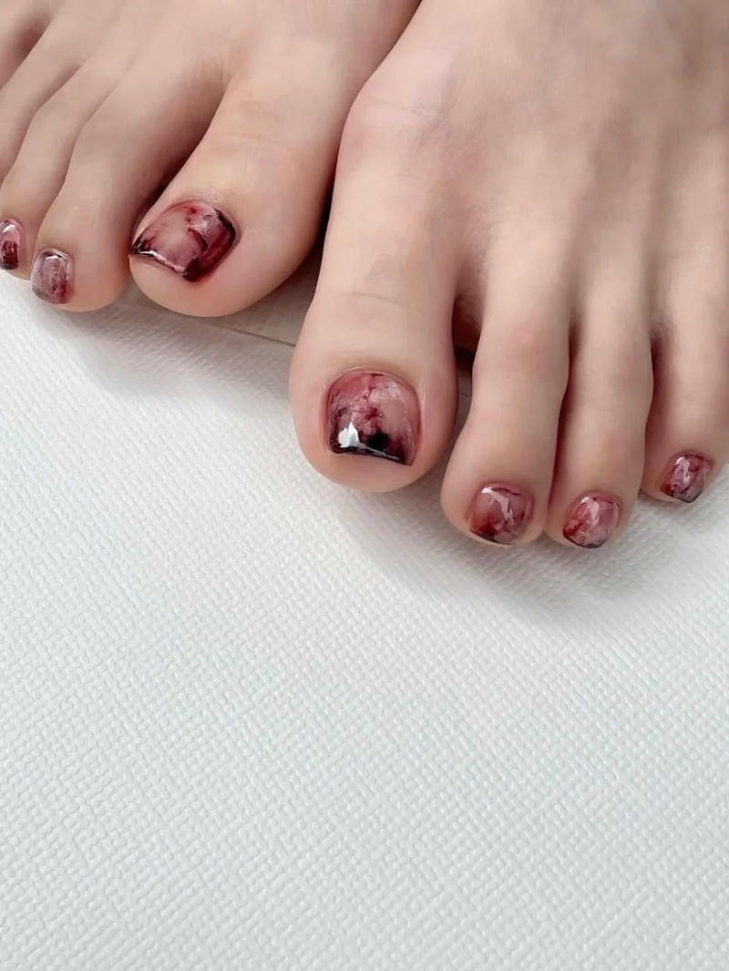 nail chân loang hiện đại