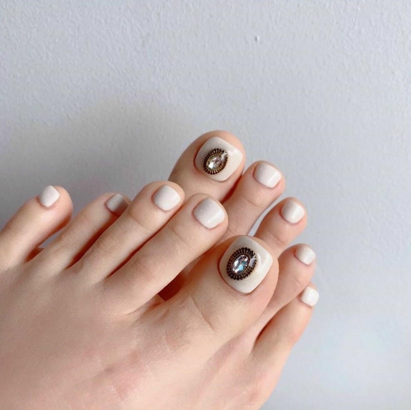nail chân sang chảnh cực xinh