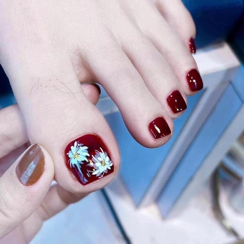 nail chân sang chảnh thời thượng