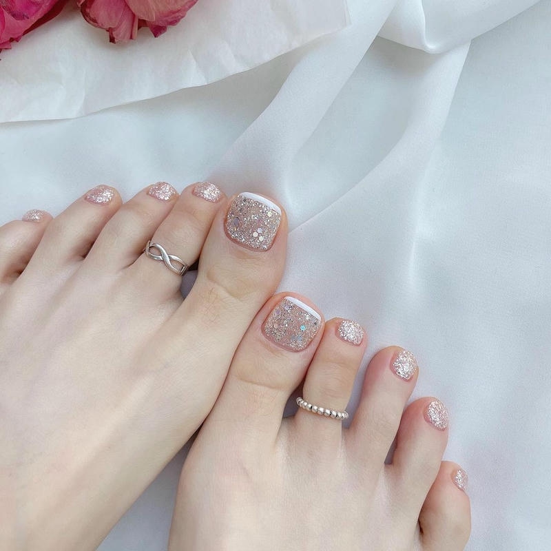 nail chân sang chảnh tinh tế