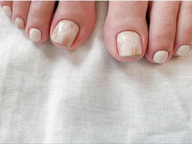 nail chân sáng da cực hot