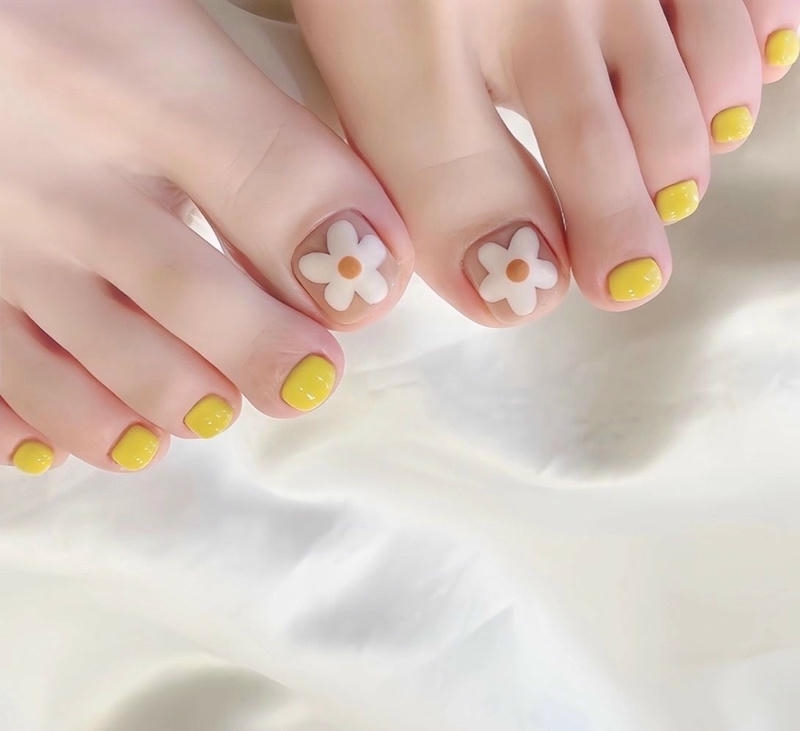 nail chân sáng da mới nhất