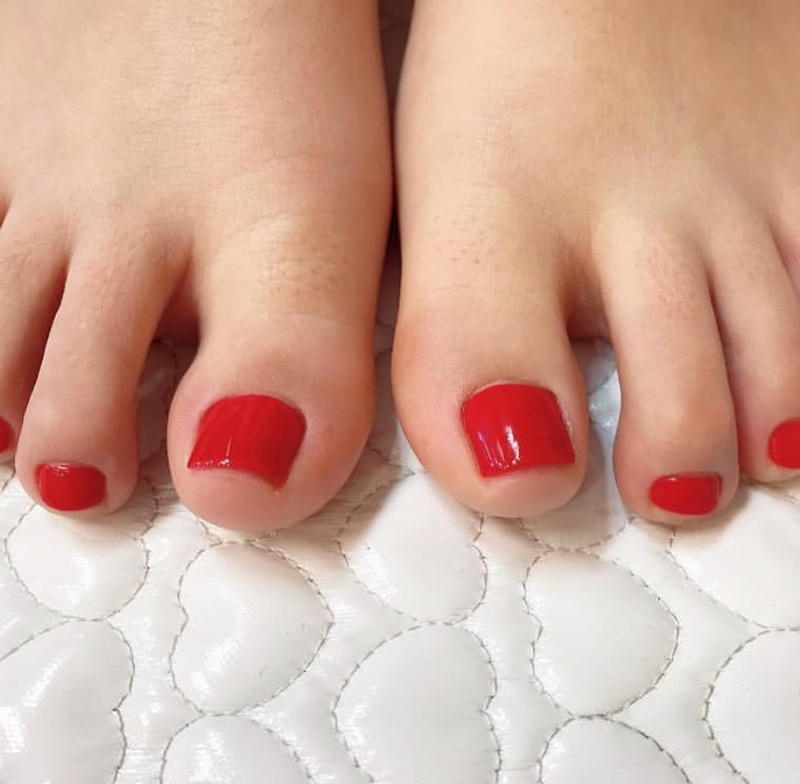 nail chân trơn trẻ trung năng động