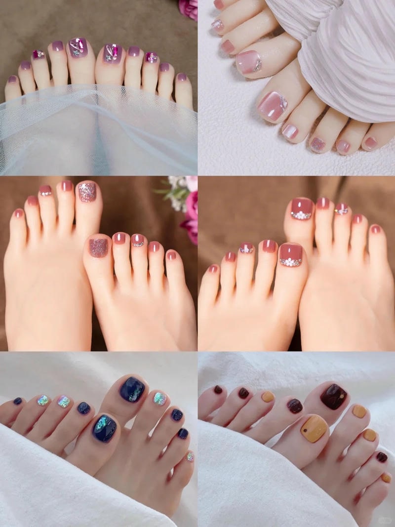 nail chân trung tuổi thường ngày