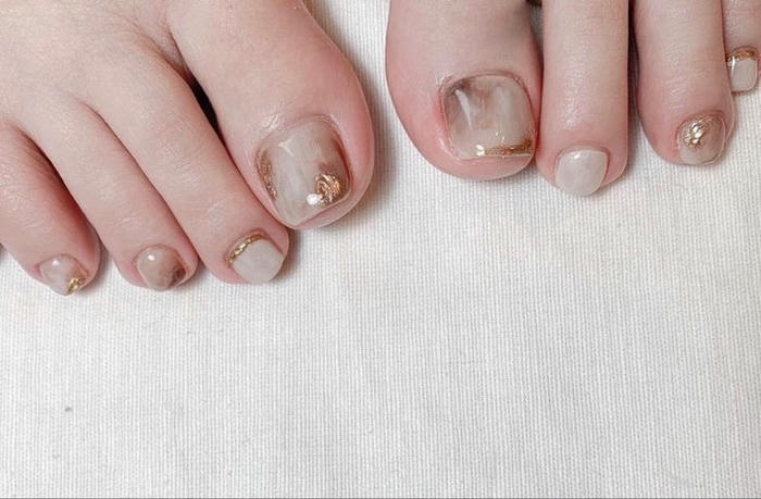 nail chân vân đá cực bắt mắt