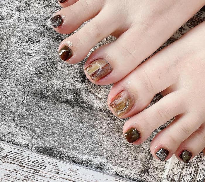 nail chân vân đá cực xinh