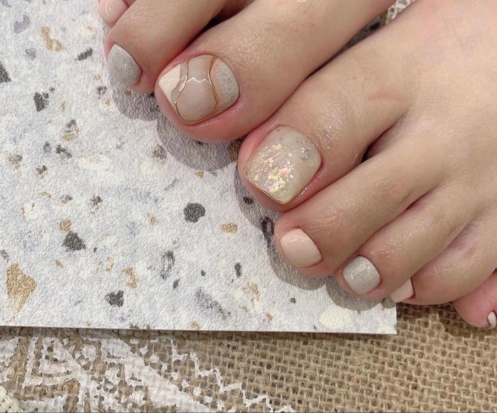 nail chân vân đá độc đáo
