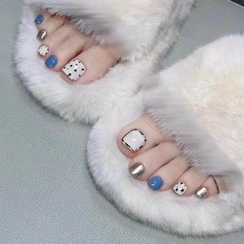 nail nhiều màu sắc cá tính