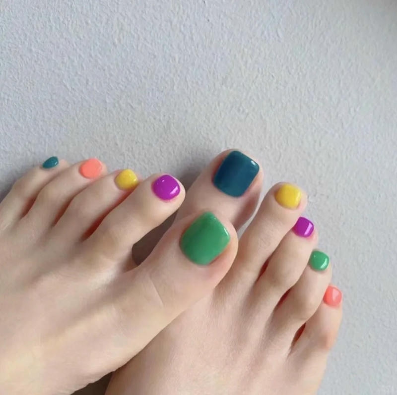 nail nhiều màu sắc độc đáo