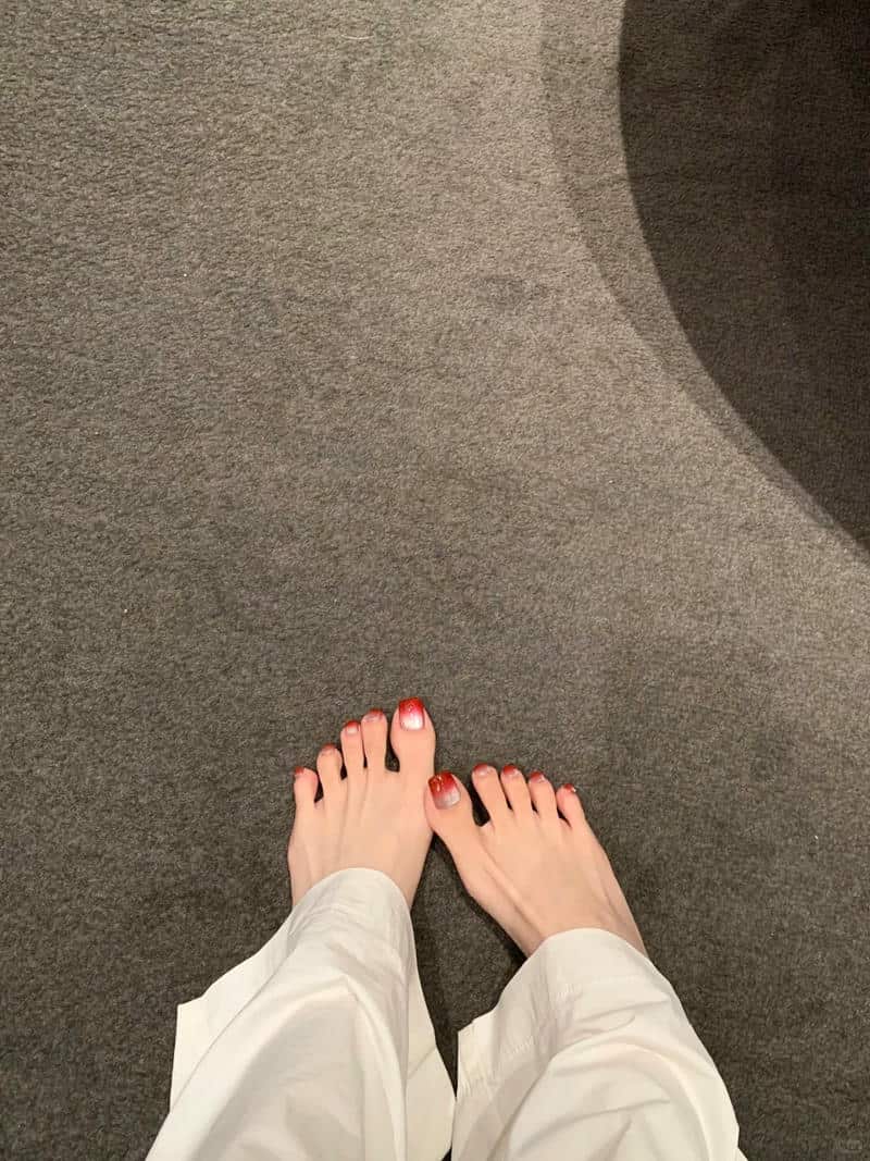 nail ombre dễ thương