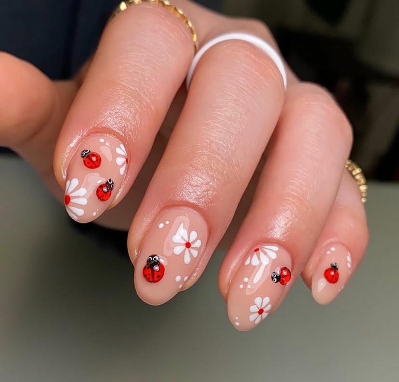 nail tay hình con vật cực hot