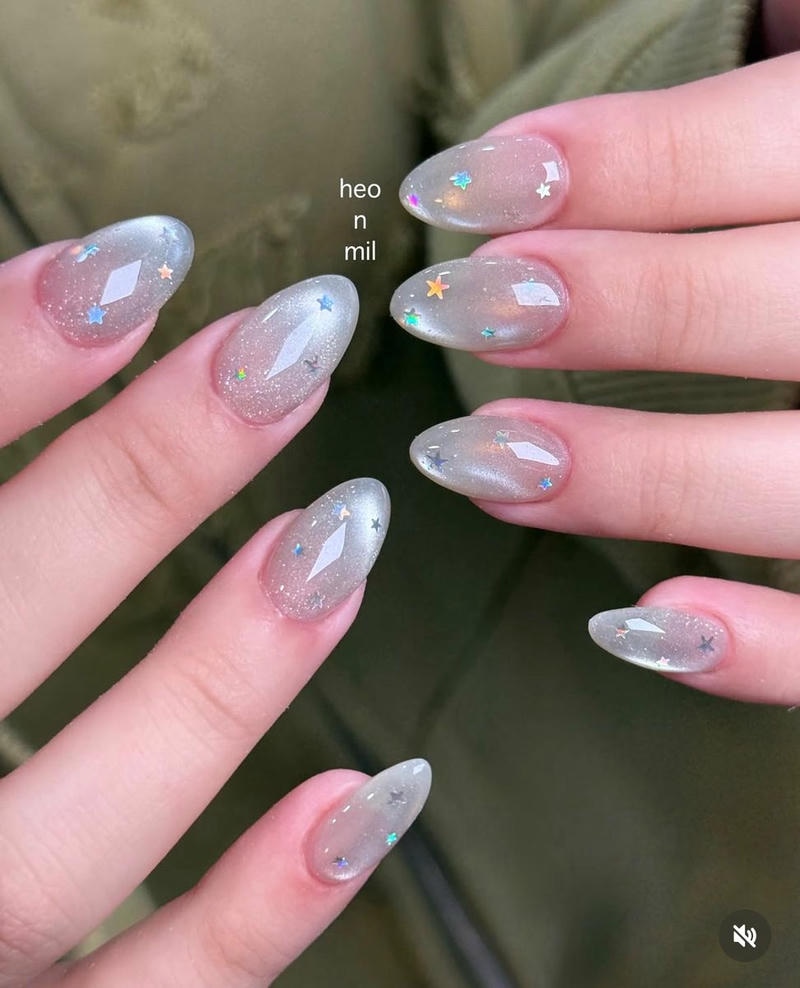 nail tay mắt mèo cực độc đáo